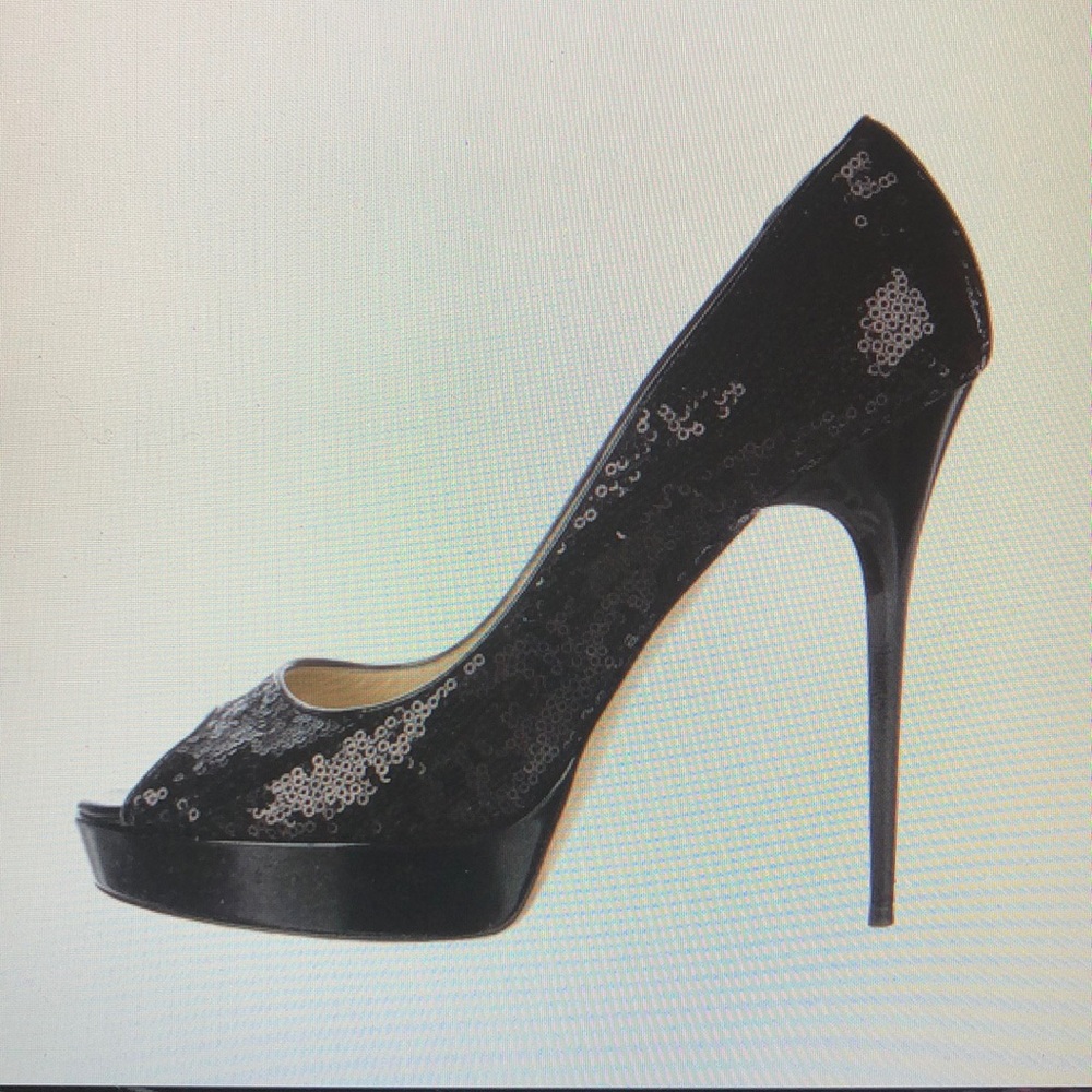 ❤️SOLD❤️  JIMMY CHO Crown Sequin Pumps